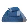 BedVoyage Luxury viscose from Bamboo Cotton Towel Set 3p - Indigo
