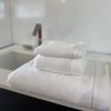 BedVoyage Luxury viscose from Bamboo Cotton Towel Set 3pc - White