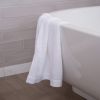 BedVoyage Luxury viscose from Bamboo Cotton Bath Towel - White