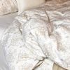 BedVoyage Luxury 100% viscose from Bamboo Duvet Cover with Shams, 3pc, King-Cal King - Damask