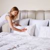 BedVoyage Luxury 100% viscose from Bamboo Duvet Cover with Shams, 3pc, King-Cal King - Damask