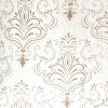 BedVoyage Luxury 100% viscose from Bamboo Duvet Cover with Shams, 3pc, King-Cal King - Damask