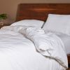 BedVoyage Luxury 100% viscose from Bamboo Duvet Cover with Shams, 3pc, Full-Queen - White