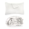 BedVoyage Luxury 100% viscose from Bamboo Duvet Cover with Shams, 3pc, Full-Queen - White