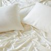 BedVoyage Luxury 100% viscose from Bamboo Pillowcase Set, Standard - Ivory
