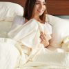 BedVoyage Luxury 100% viscose from Bamboo Pillowcase Set, Standard - Ivory