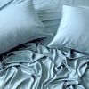 BedVoyage Luxury 100% viscose from Bamboo Pillowcase Set, Standard - Sky