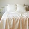 BedVoyage Luxury 100% viscose from Bamboo Quilted Coverlet, King - Ivory