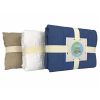 BedVoyage Luxury 100% viscose from Bamboo Quilted Euro Sham, 1pc - Platinum