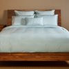 BedVoyage Luxury 100% viscose from Bamboo Quilted Euro Sham, 1pc - Sky