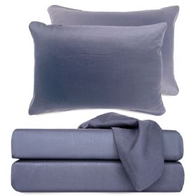 BedVoyage Luxury 100% viscose from Bamboo Bed Sheet Set, Full - Platinum