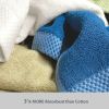 BedVoyage Luxury viscose from Bamboo Cotton Towel Set 8pc - White