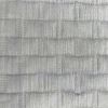 BedVoyage Melange viscose from Bamboo Cotton Quilted Decorative Pillow - Silver (sham with pillow insert)