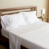 BedVoyage Melange viscose from Bamboo Cotton Quilted Coverlet - King - Snow