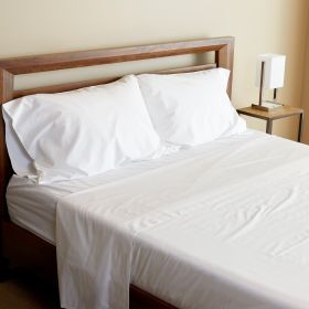 BedVoyage Melange viscose from Bamboo Cotton Pillowcases, King - Snow