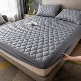 Waterproof Mattress Protector Urine Separation Simmons Protective Pad Sets (Option: Distinguished Gray-90 X200 Fitted Sheet)