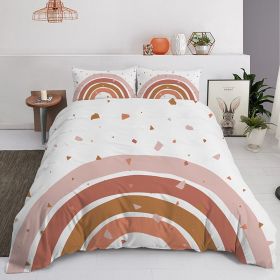 Fashion Pastel Bedding Three-piece Set 30% off Listed Price! (Option: XQ 1-135x200cm)